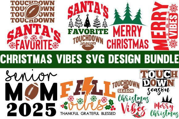 Download Merry Christmas SVG Bundle - Premium Resources