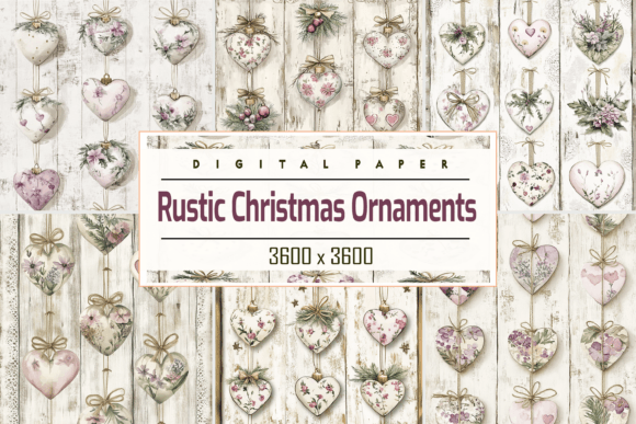 Download Rustic Christmas Ornaments - Rustic christmas ornaments Collection