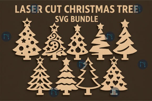 Download Laser Cut Christmas Tree SVG Bundle - Christmas tree svg bundle Collection